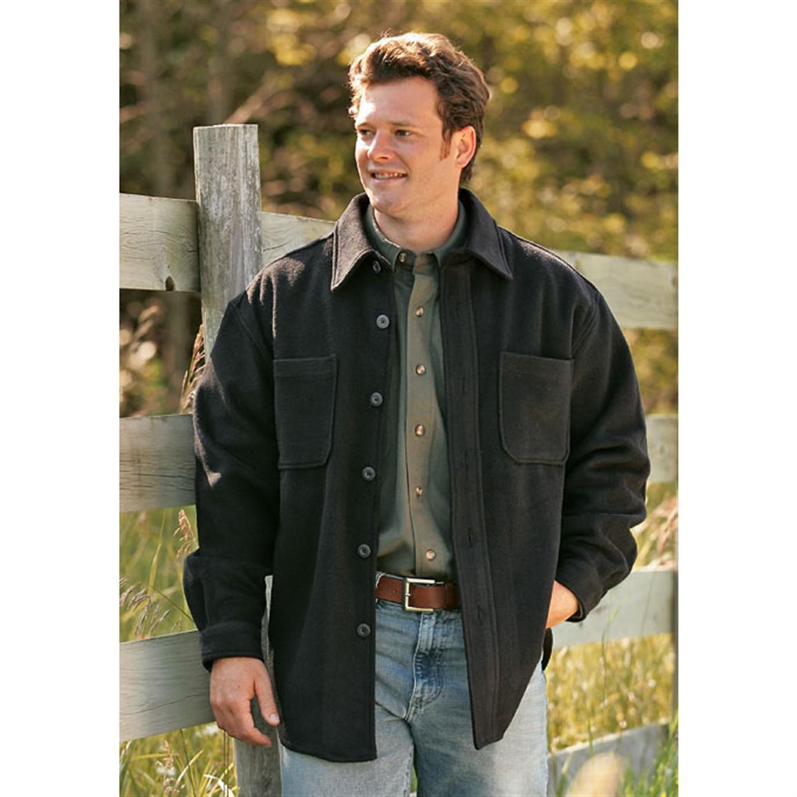 cotton drill work jacket