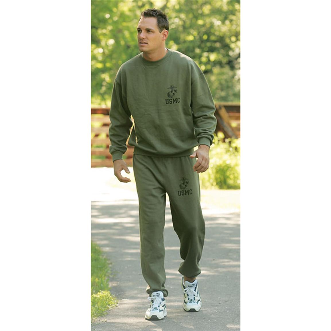 usmc sweat pants