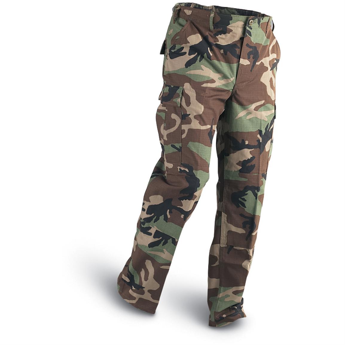 Tru Spec® Nyco Bdu Pants Woodland 135244 Pants At Sportsmans Guide 