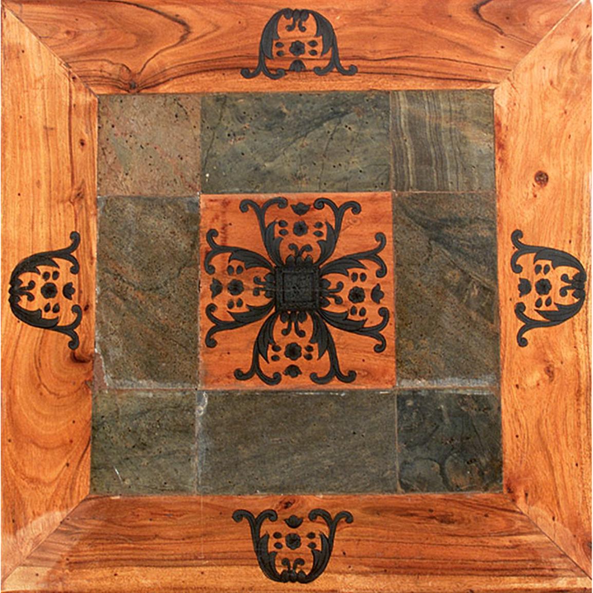 Slate Inlay Coffee Table 86747, Living Room at Sportsman's Guide