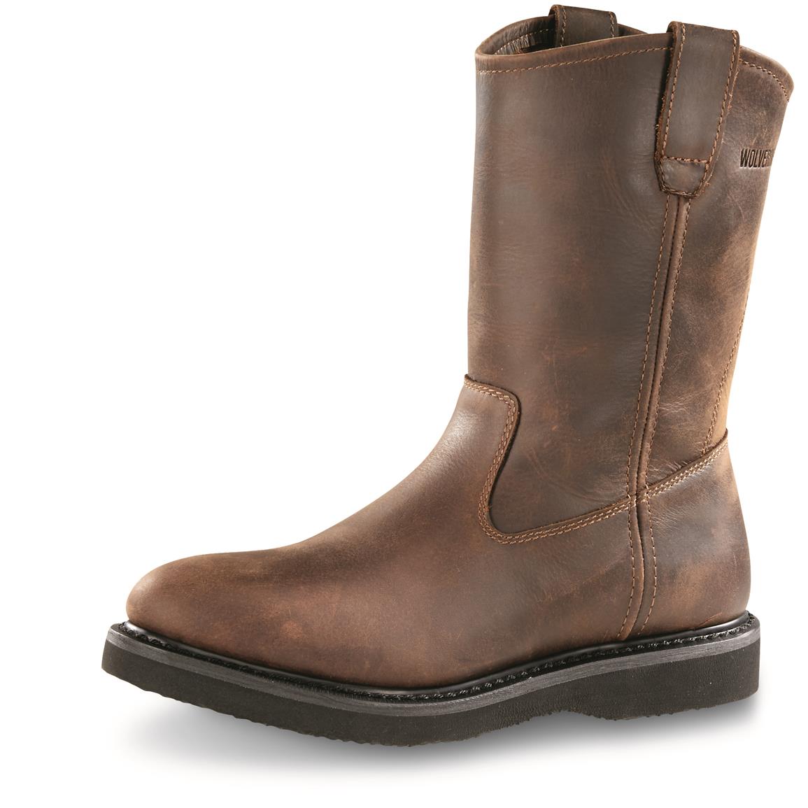 Wolverine Men's Wellington Boots - 87292, Work Boots at Sportsman's Guide