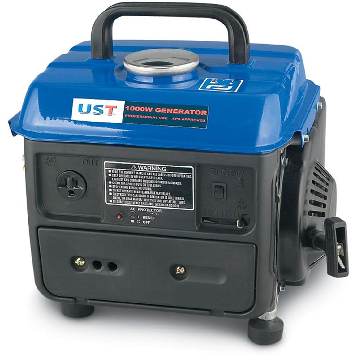 U.S.T.® 1200W 2-cycle Generator - 88113, Portable Generators at ...