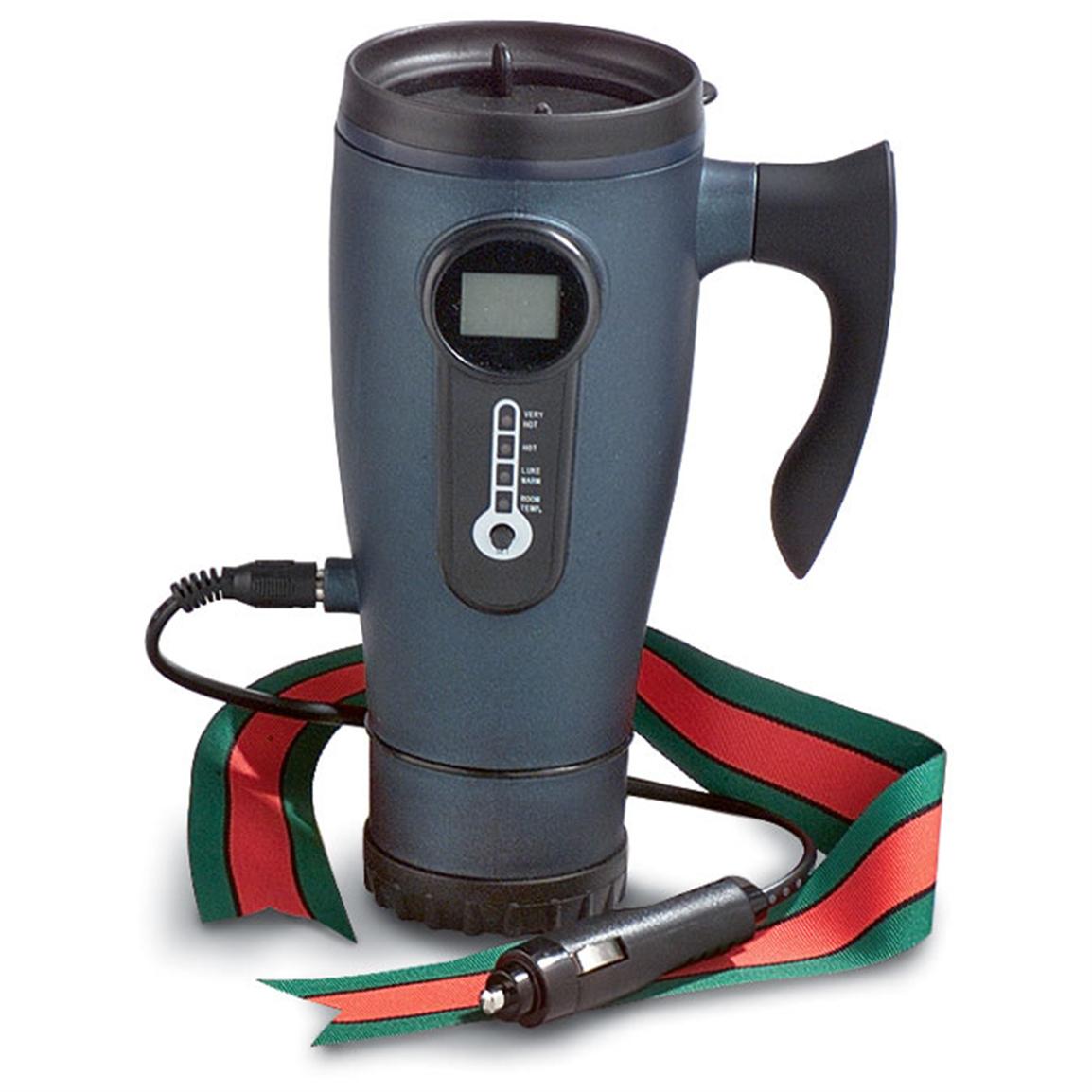 12V Travel Mug with Temperature Control 88324, at Sportsman's Guide