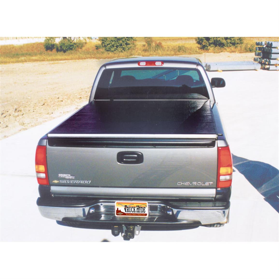 Truck Hyde Full Size Short Box Tonneau Cover Black 88351 At Sportsman S Guide