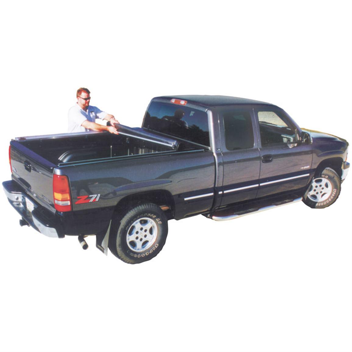 Truck Hyde Full Size Short Box Tonneau Cover Black 88351 At Sportsman S Guide