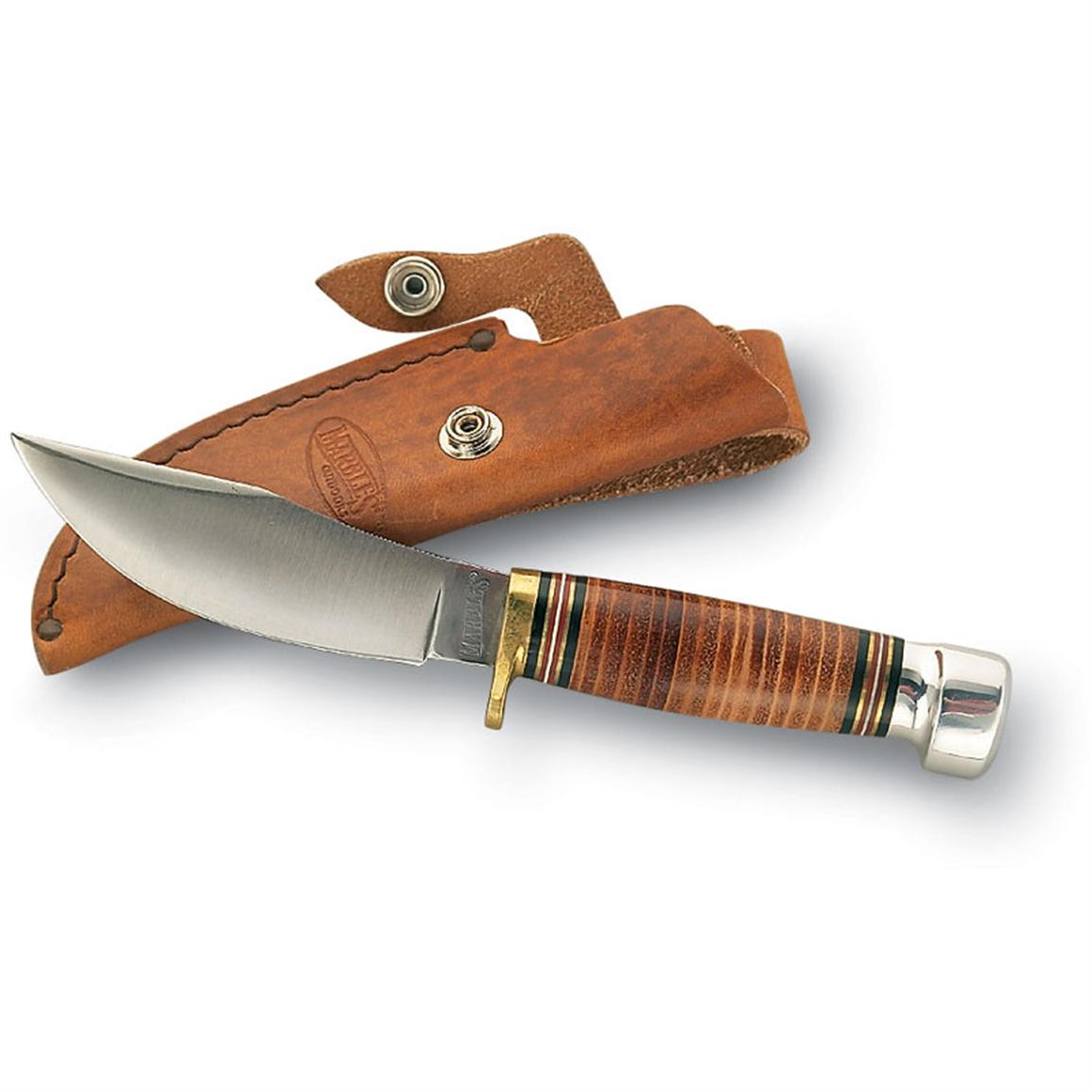 Marble s Woodcraft Sheath Knife - 88389 at Sportsman s Guide