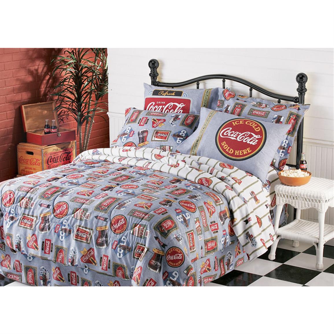 Coca Cola Bed In A Bag 88934 Comforters Sets At Sportsman S