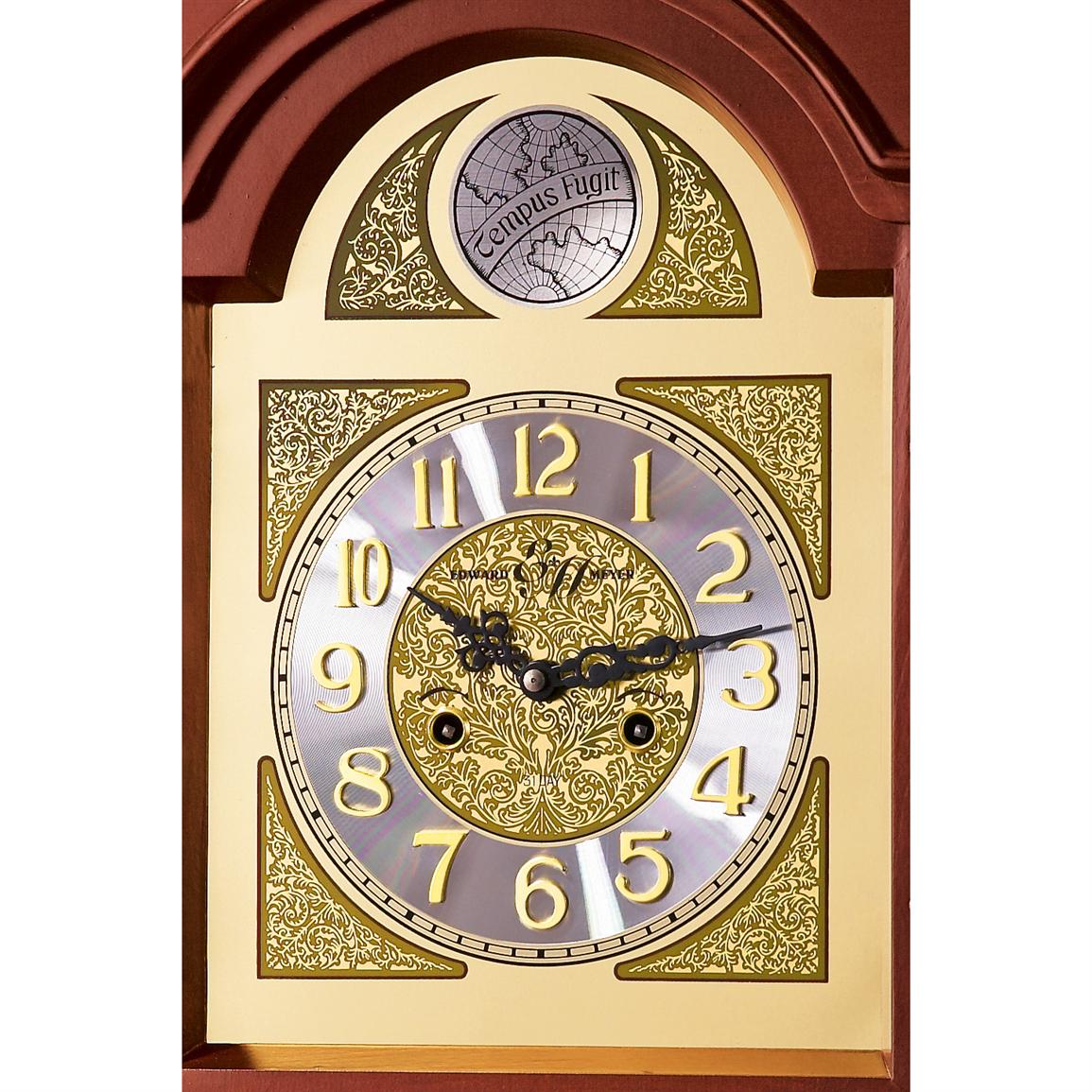 Edward Meyer™ Grandfather Clock, Cherry Finish 90318, Clocks at