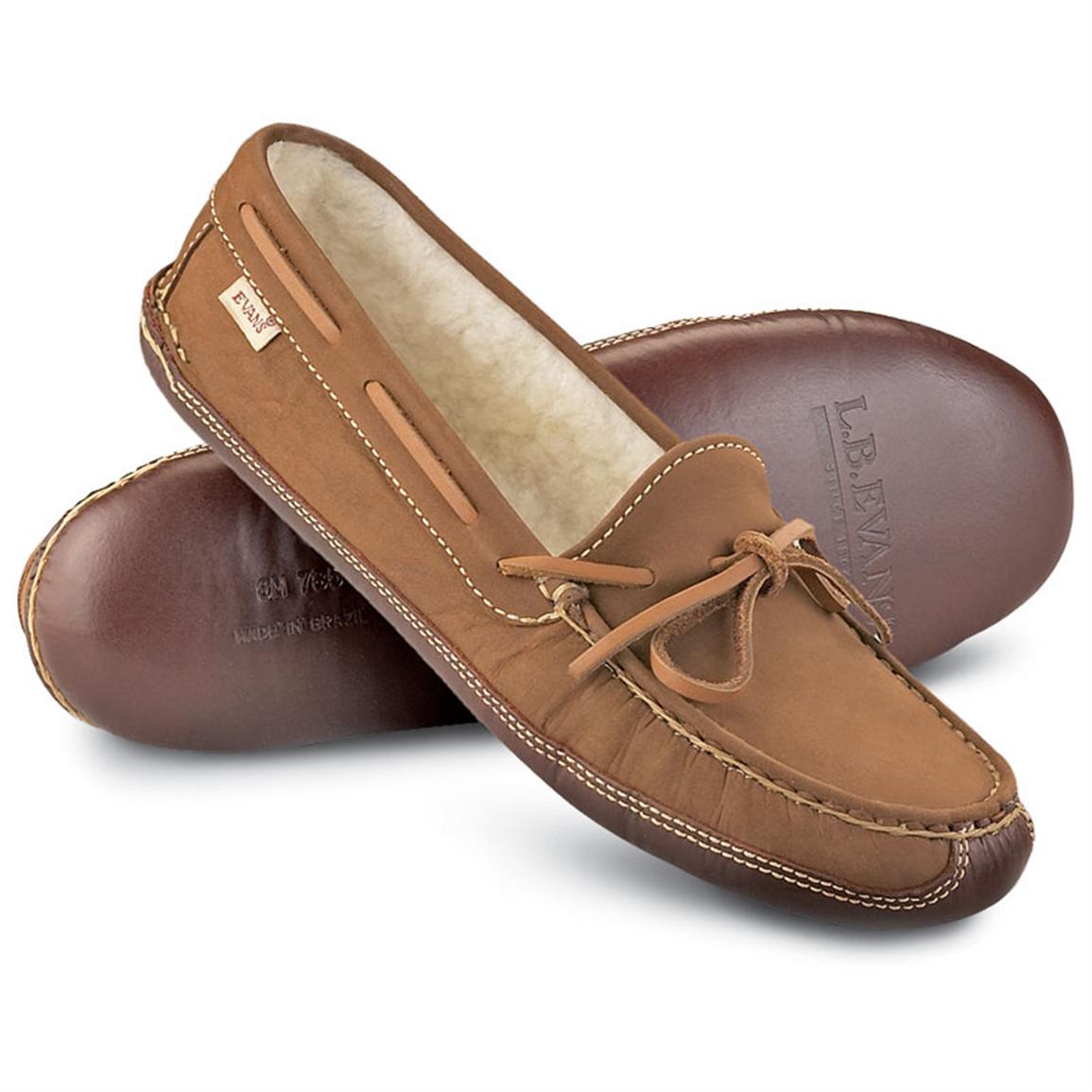 deerskin house shoes