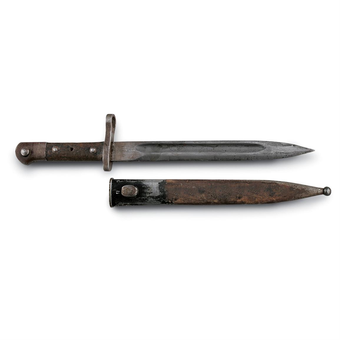 1893 Mauser® Bayonet with Scabbard - 90544, Military Bayonets (Post ...