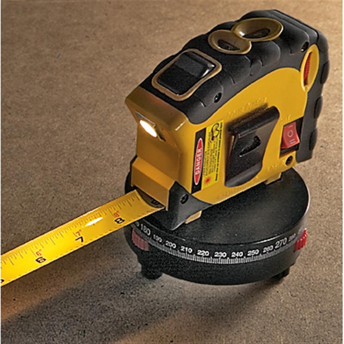 laser level tape measure