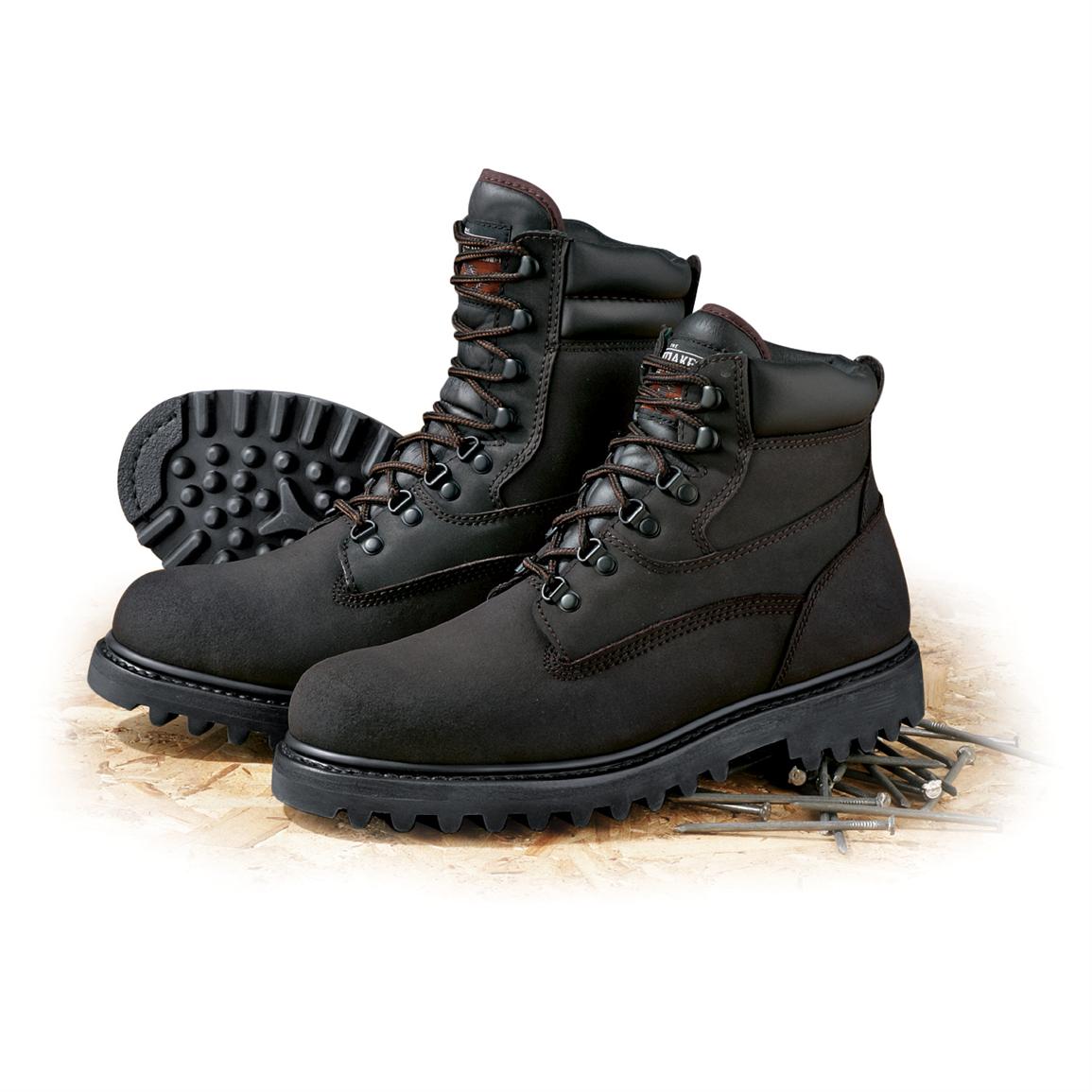Men&#39;s Great Lakes by Wolverine® 6&quot; Boots, Dark Brown - 91360, Work Boots at Sportsman&#39;s Guide