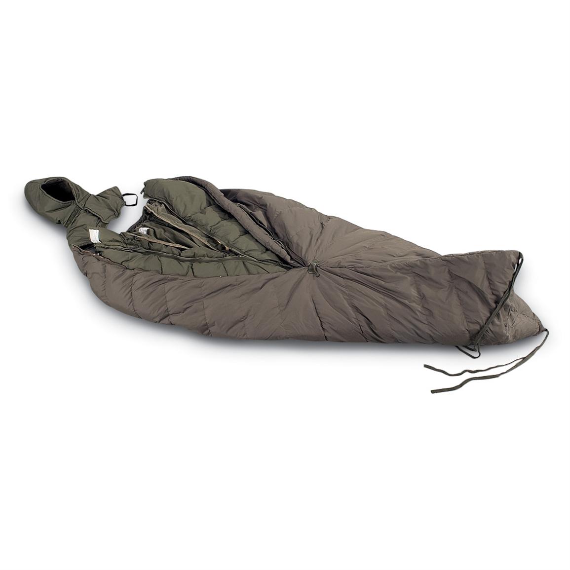 Used Canadian Arctic Sleeping Bag, O.D. 91484, at Sportsman's Guide
