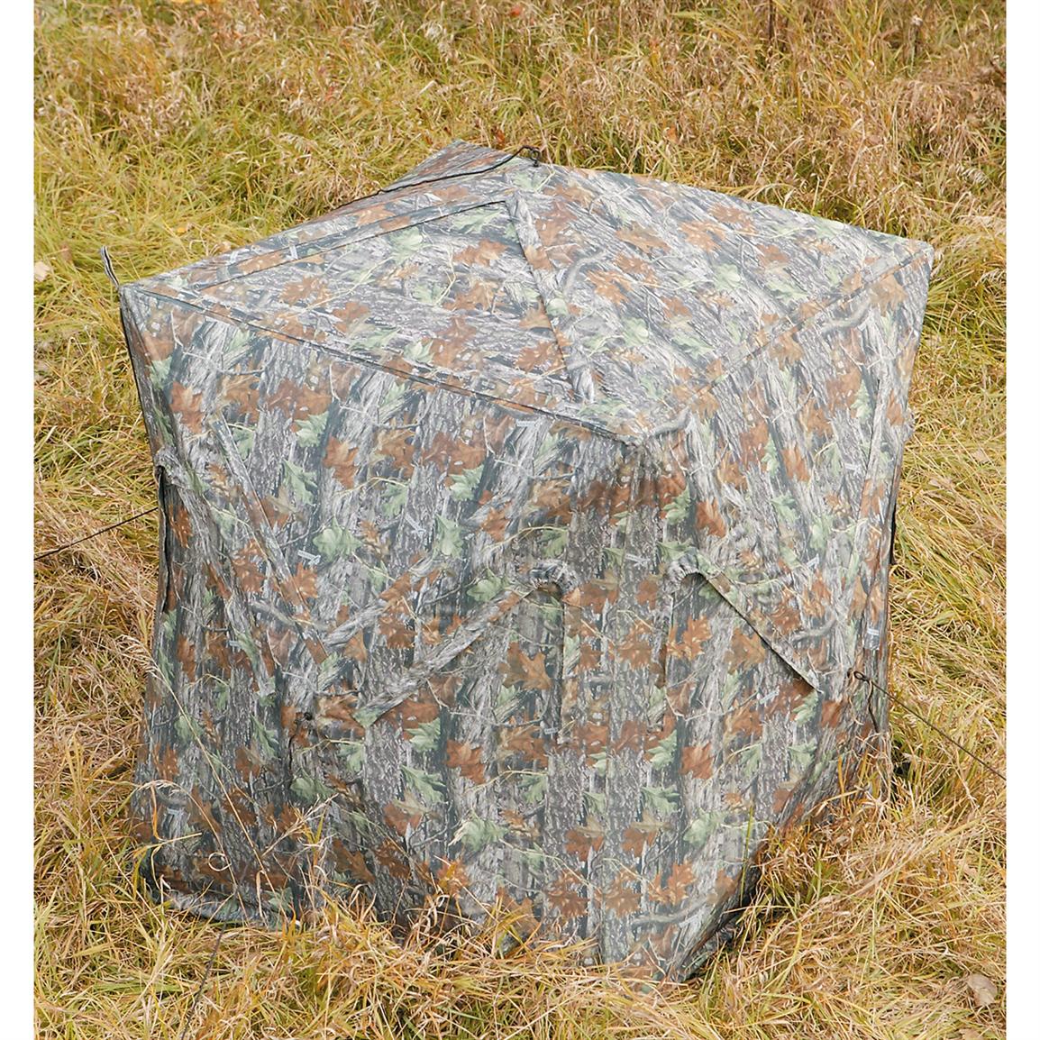 Ground Max® Escape Dx® Deluxe Ground Blind Matrix® Camo 91554 Ground Blinds At Sportsmans Guide