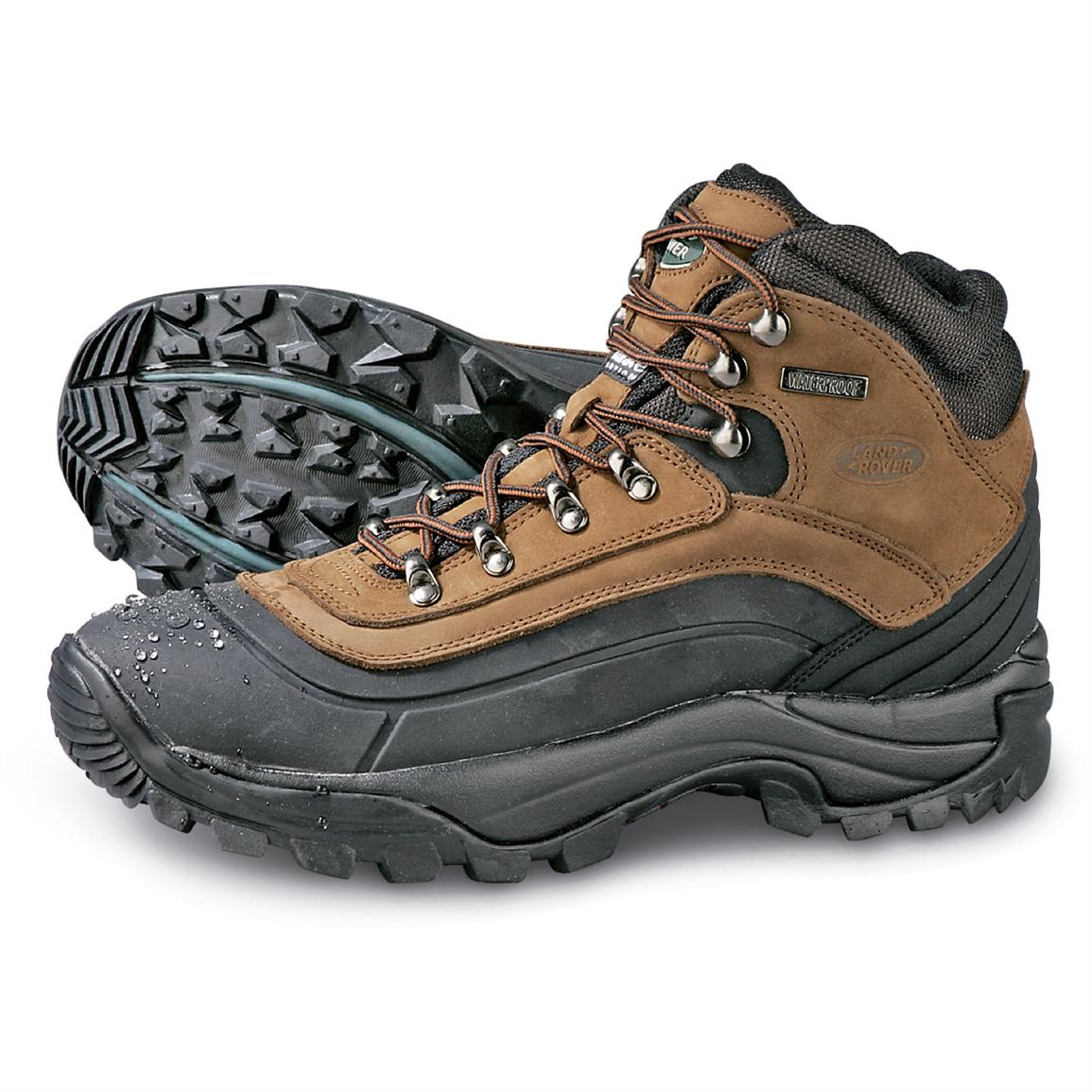 Men's Land Rover® Discovery Hikers, Brown - 91569, Hiking Boots & Shoes ...