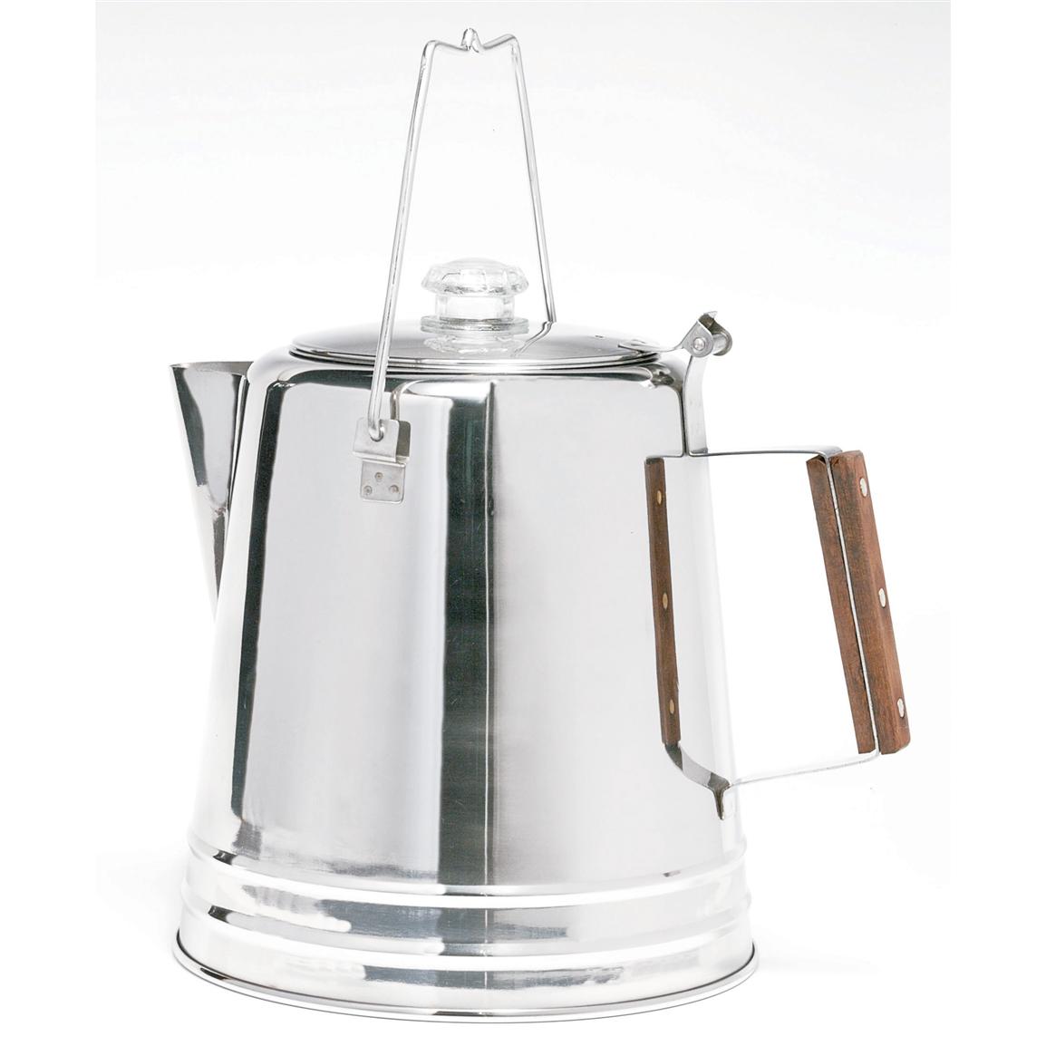 28-cup Stainless Steel Percolator