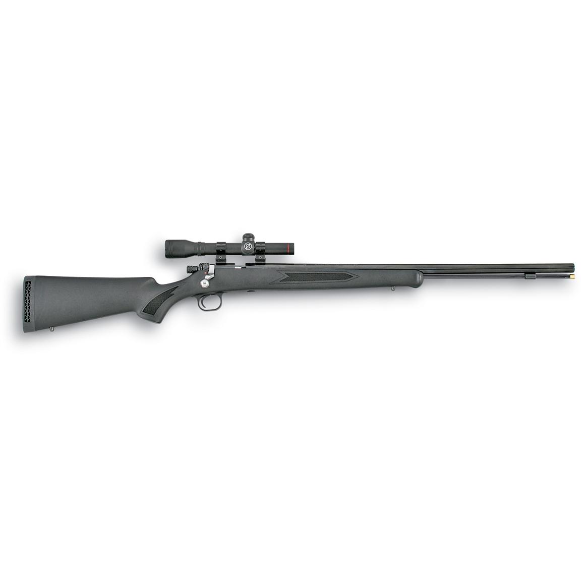 Disc Elite™ Black Powder .50 cal. Rifle, Stainless Steel / Black with