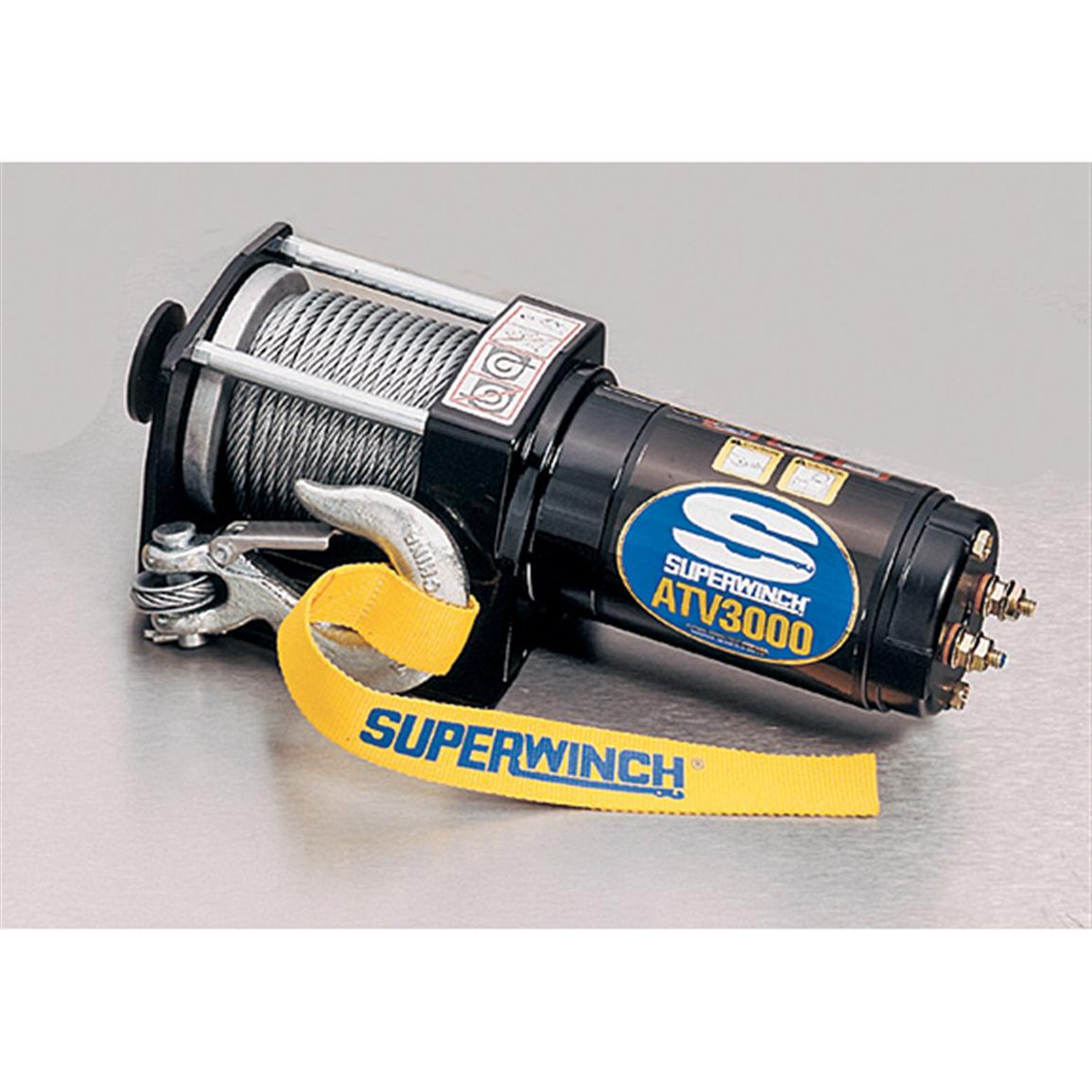 Superwinch® ATV 3,000 92436, Winches & Mounts at Sportsman's Guide