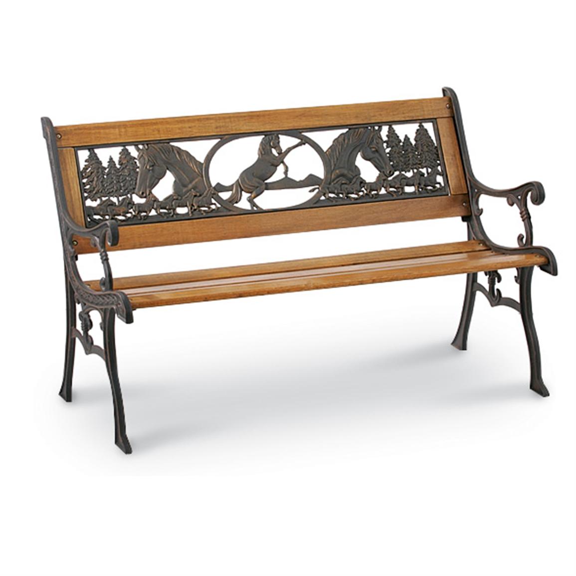 Weston Collection® Bench 92498, Patio Furniture at Sportsman's Guide