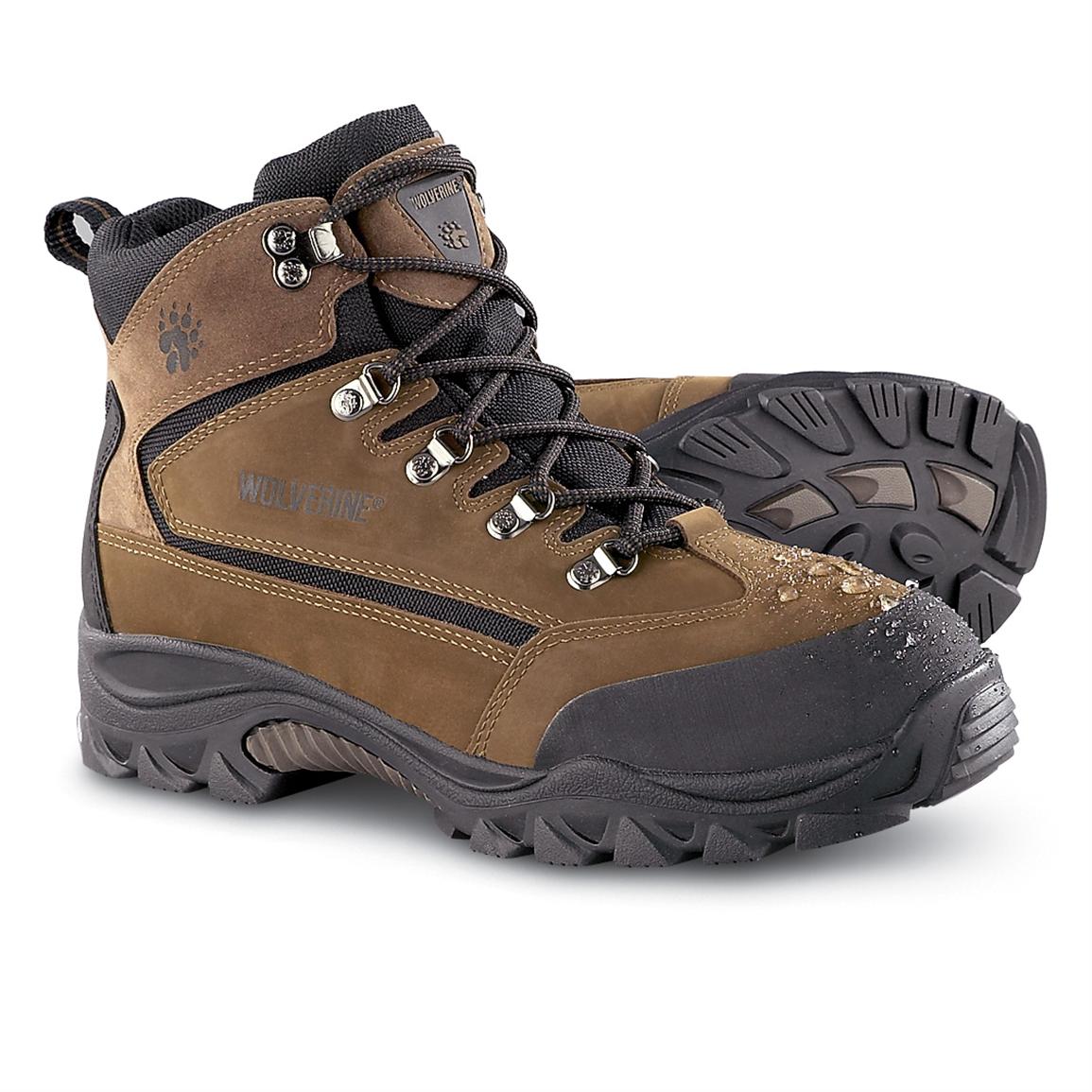 Men's Wolverine® Waterproof Spencer Hikers, Brown / Black - 92503 ...