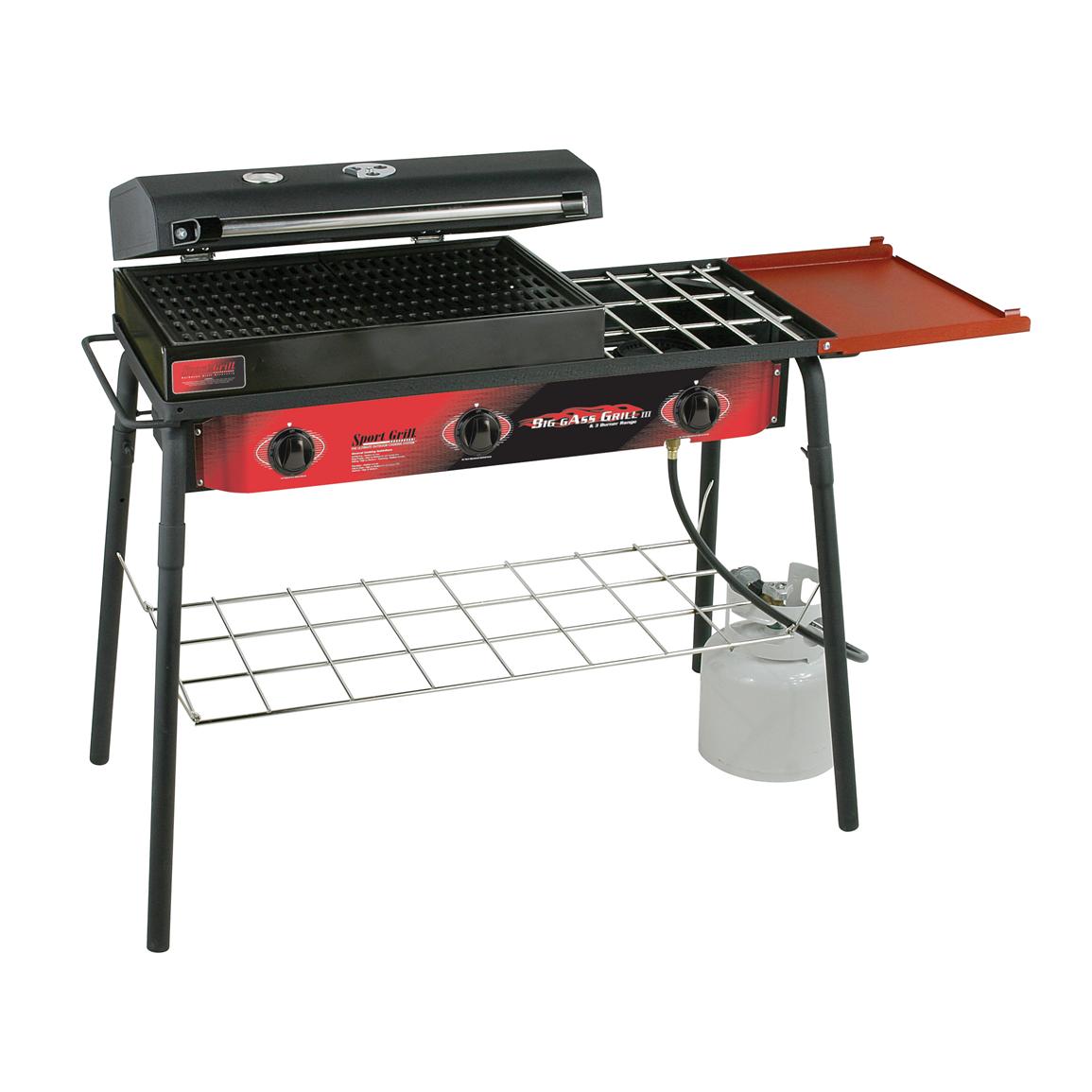 Camp Chef Sport Gas Grill 3 - 92557 Camping Stoves at 