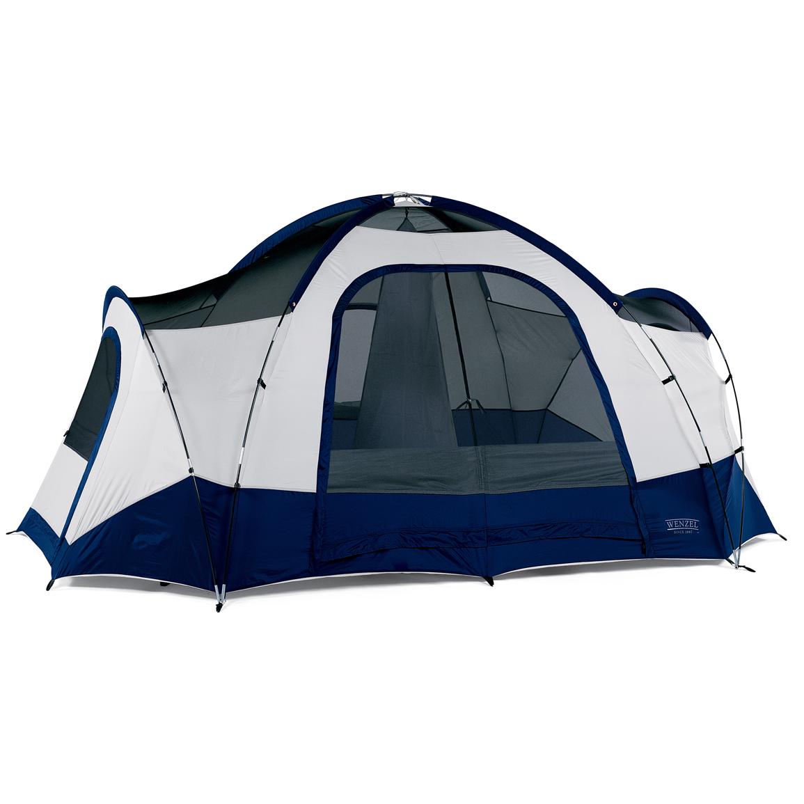 Wenzel® Cedar Brook Family Dome Tent, White / Blue / Gray - 93030 ...