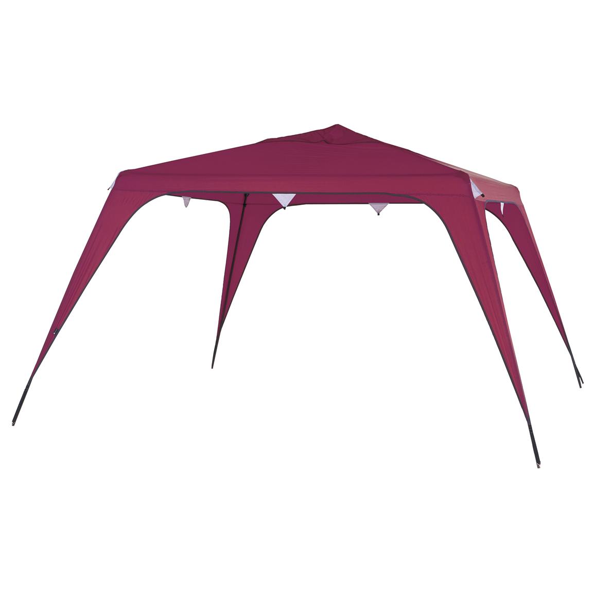 Wenger® Breithorn Gazebo Tent, Grey / Burgundy - 93085, Backpacking ...