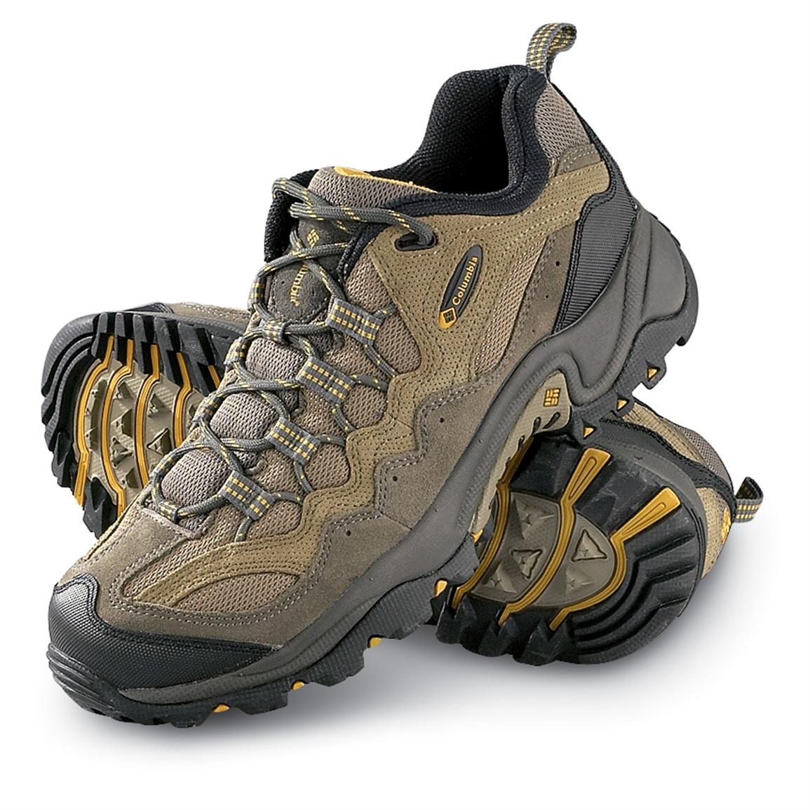 Men's Columbia® Rhino Trail Shoes, Flax - 93326, Hiking Boots & Shoes ...