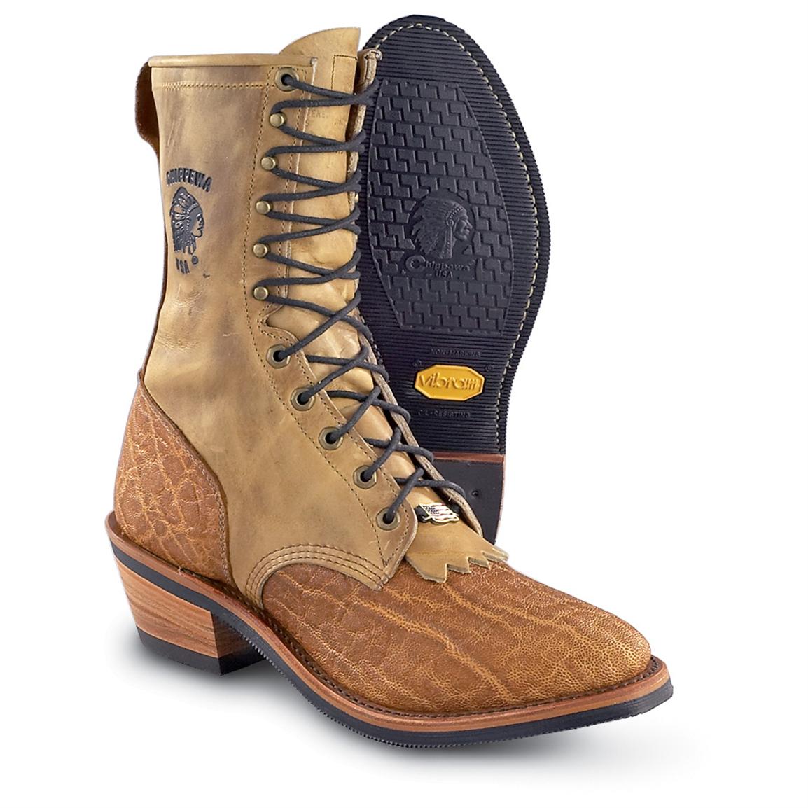 chippewa packer cowboy boots