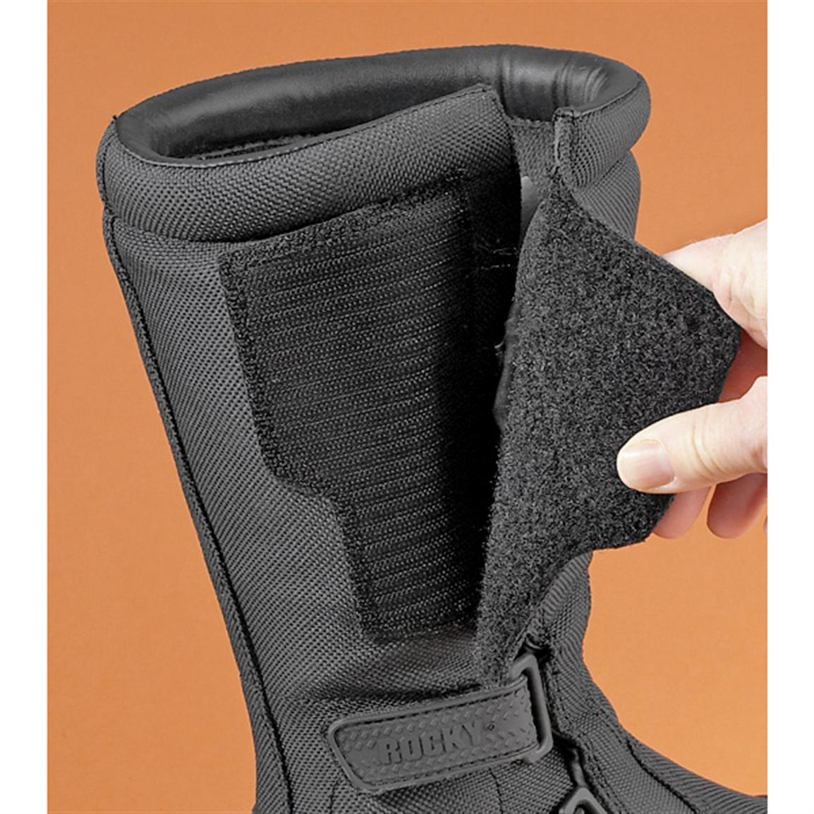 Women's Rocky® ATV Quadsport Waterproof Boots, Black 93776, Hunting