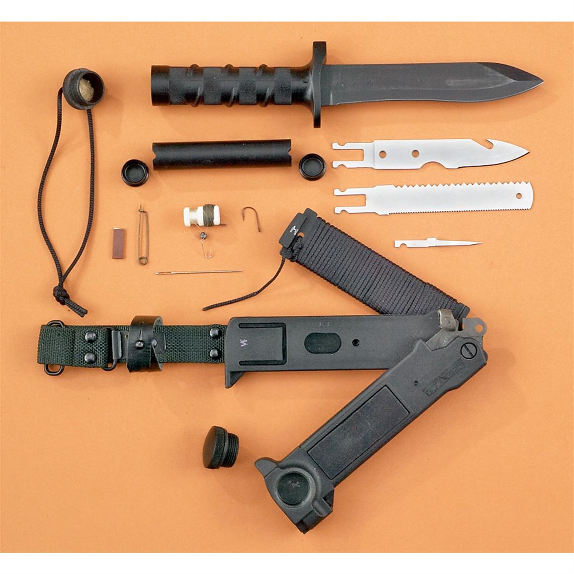 New Russian Mil. Saiga Survival Knife - 94829, at Sportsman's Guide