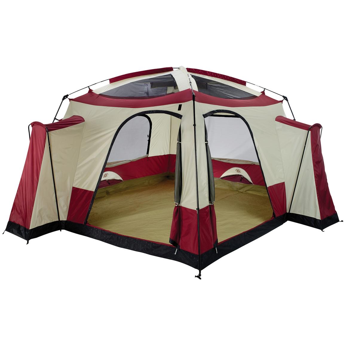 14 X 14 Columbia Paxton Peak 2 Room Composite Dome Red