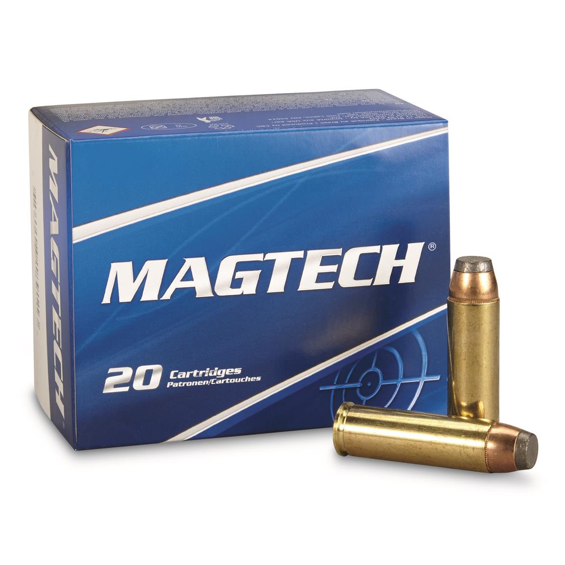 Magtech, .500 S&W Magnum, SJSP, 325 Grain, 20 Rounds