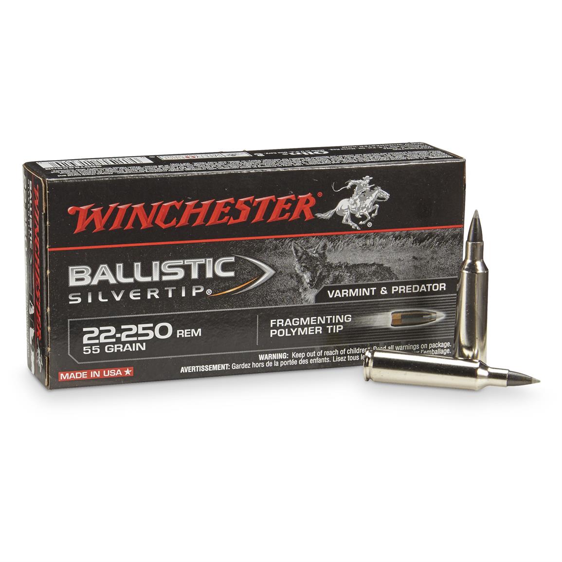 Winchester Rifle Ammo Ballistics