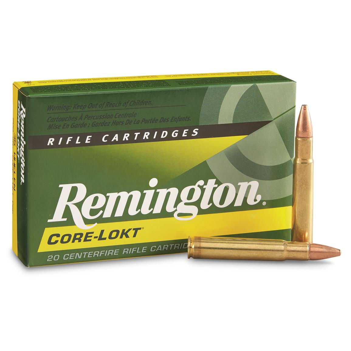 Remington High Performance Rifle Ammunition 35 Whelen 250 Grain Core