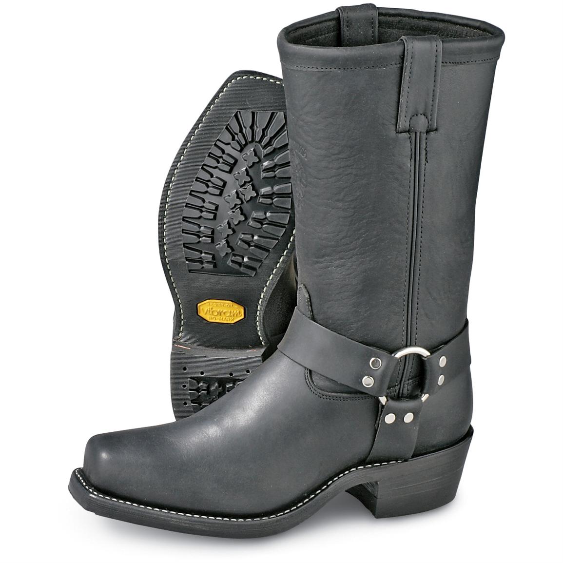 Men's Chippewa® Harness Boots, Black 