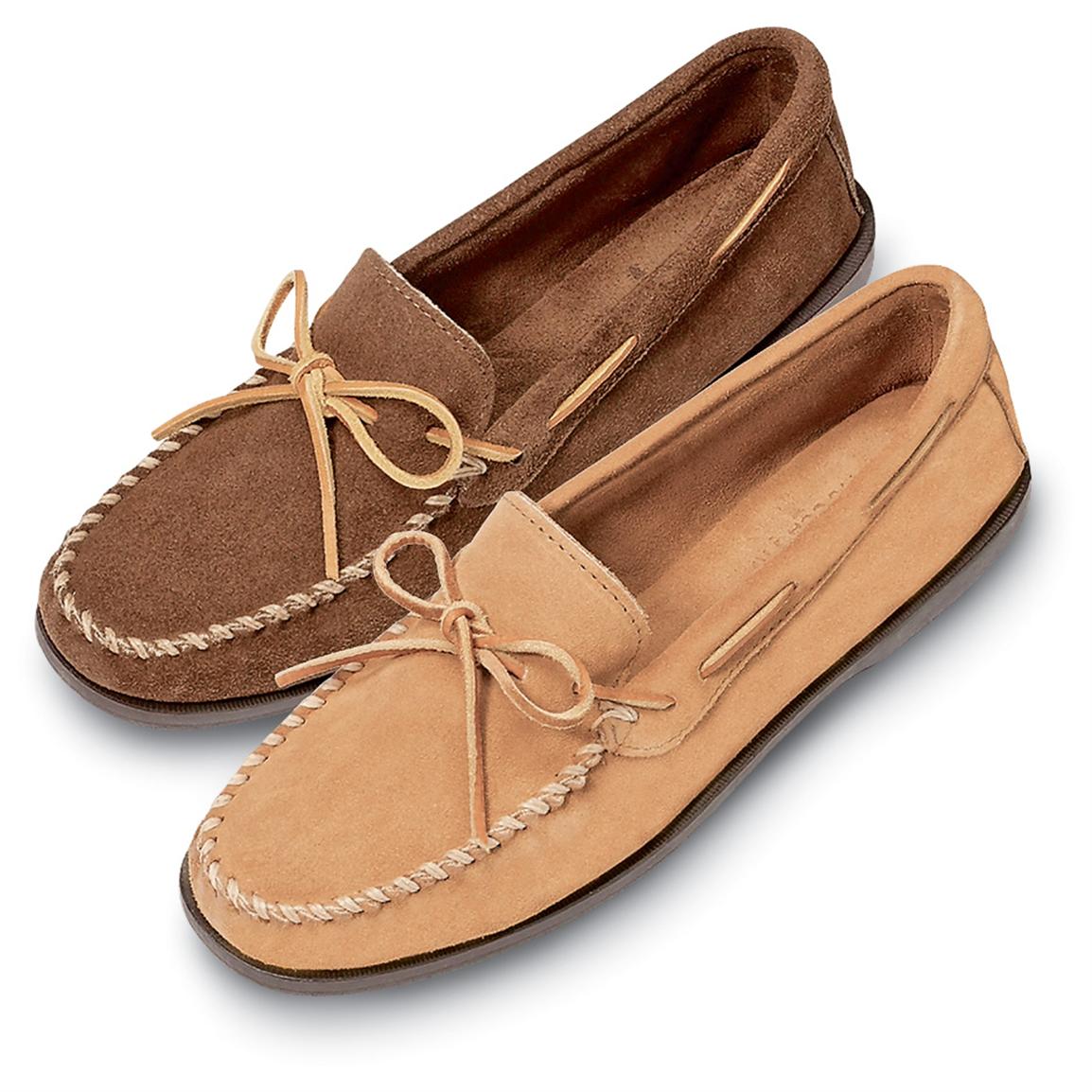 mens moccasins hard sole