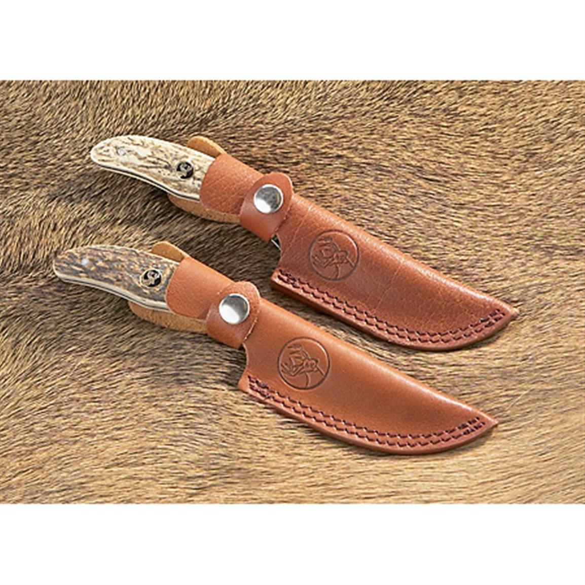 Browning® Deer Creek Stag Gut Hook Knife - 96155, at Sportsman&#39;s Guide