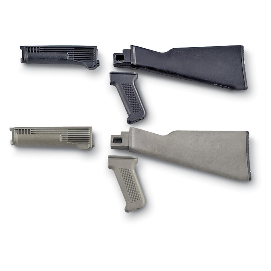 AK47 Stock Set, Green 96524, Tactical Rifle Accessories at Sportsman