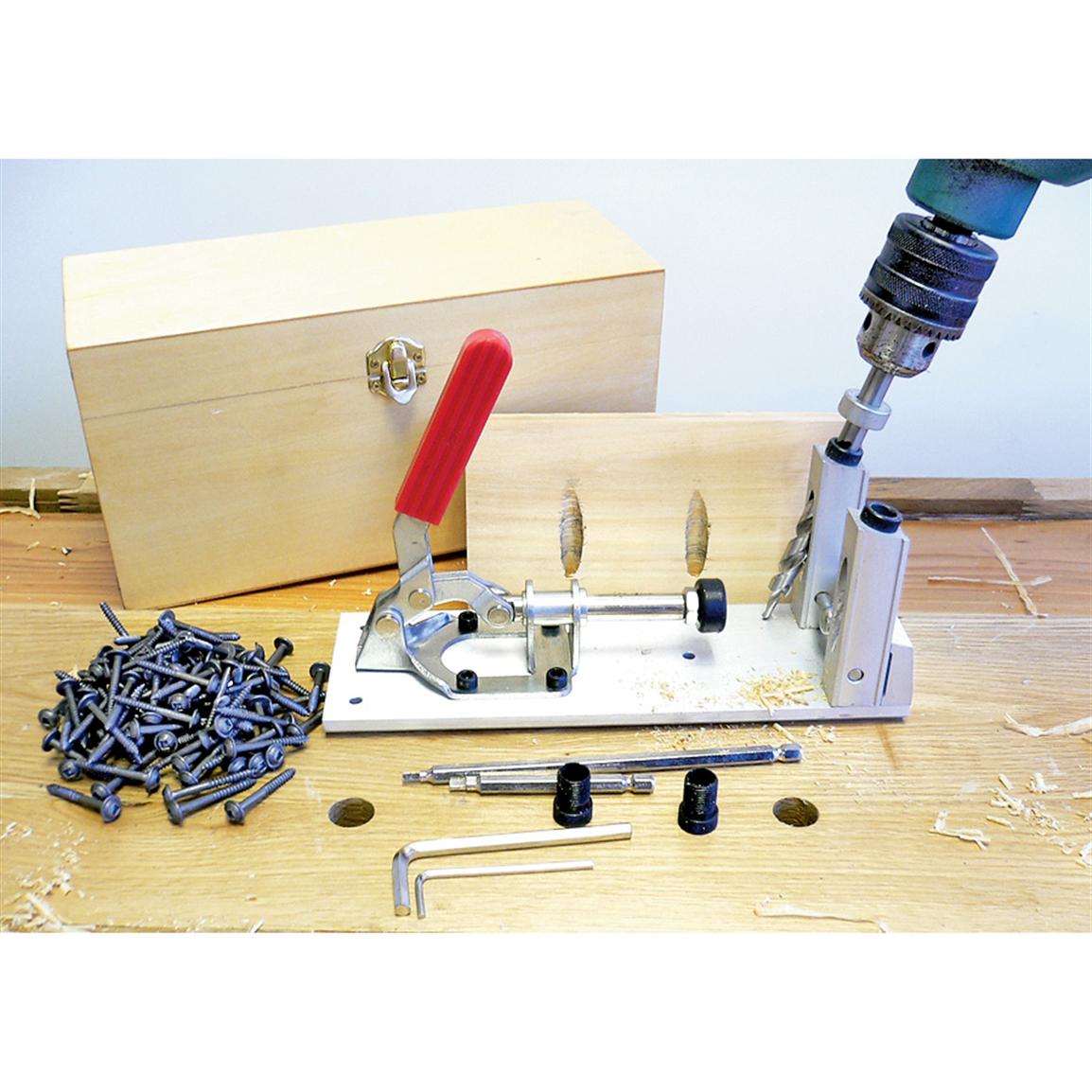 Pocket Hole Jig Kit 146852 Power Tools At Sportsmans Guide