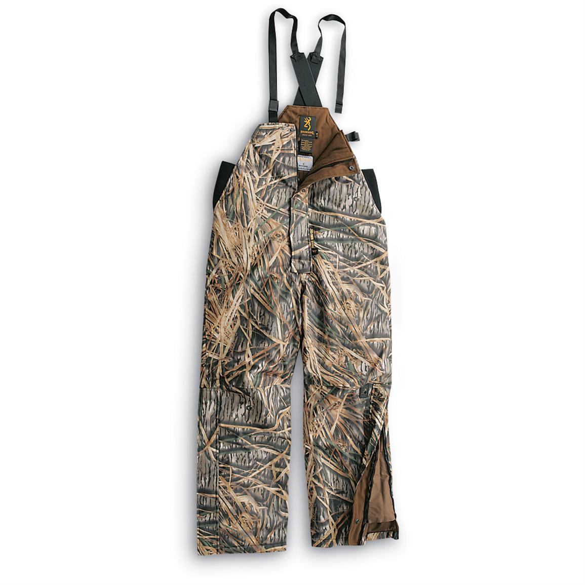 fleece hunting bibs