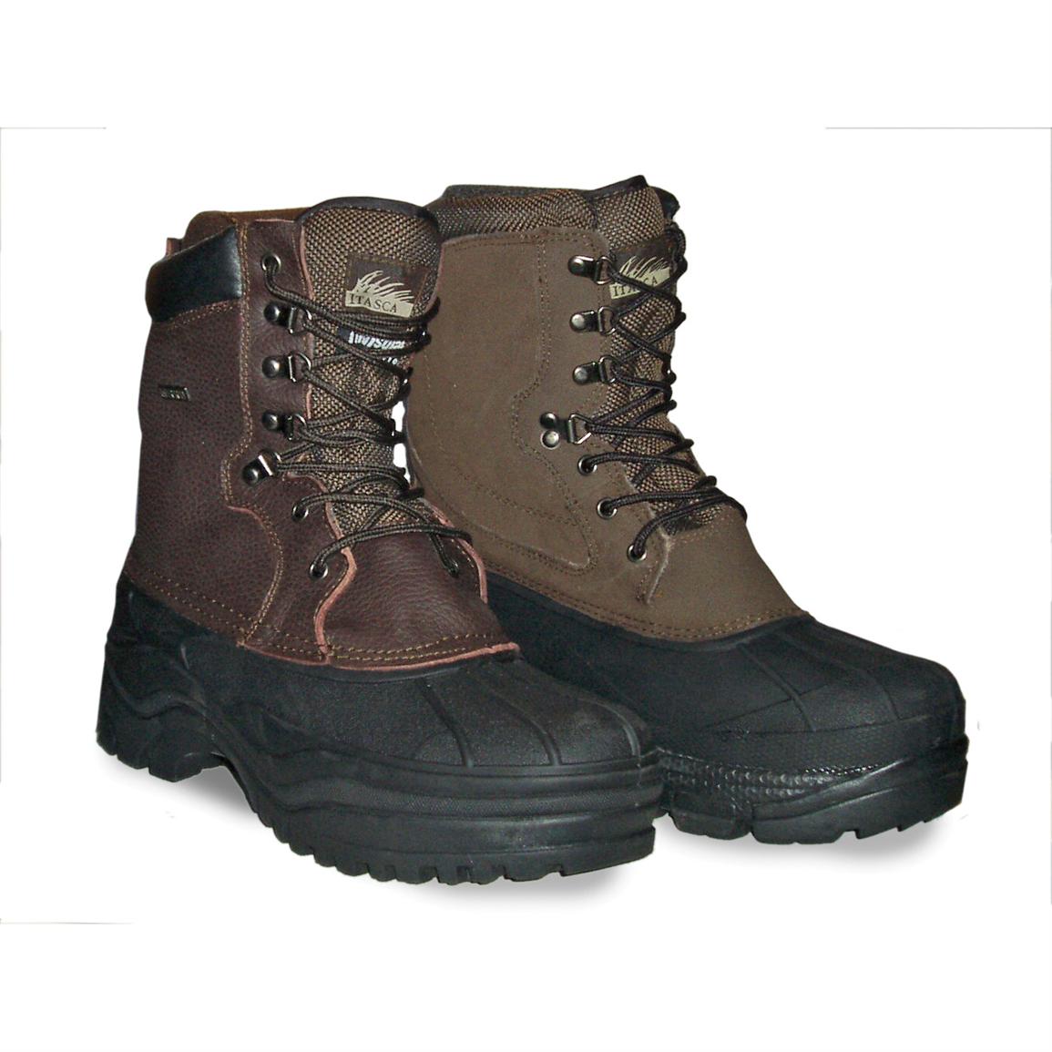 Men's 400 gram Itasca® Bristol II Boots, Brown - 97112, Winter & Snow ...