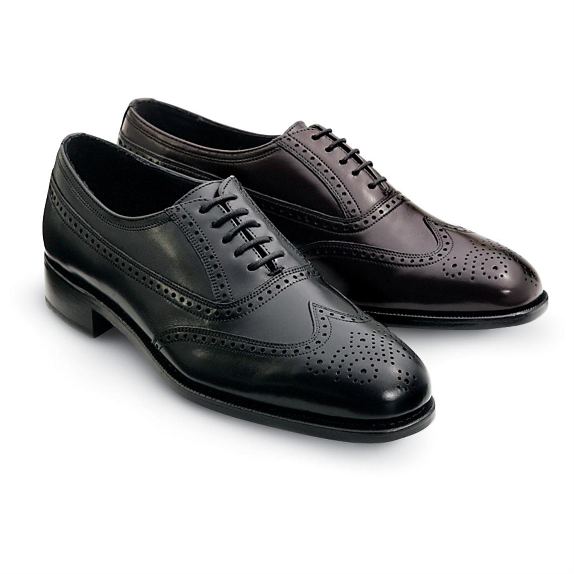 Men's Florsheim® Erickson Wingtip Dress Shoes - 97524, Dress Shoes at ...