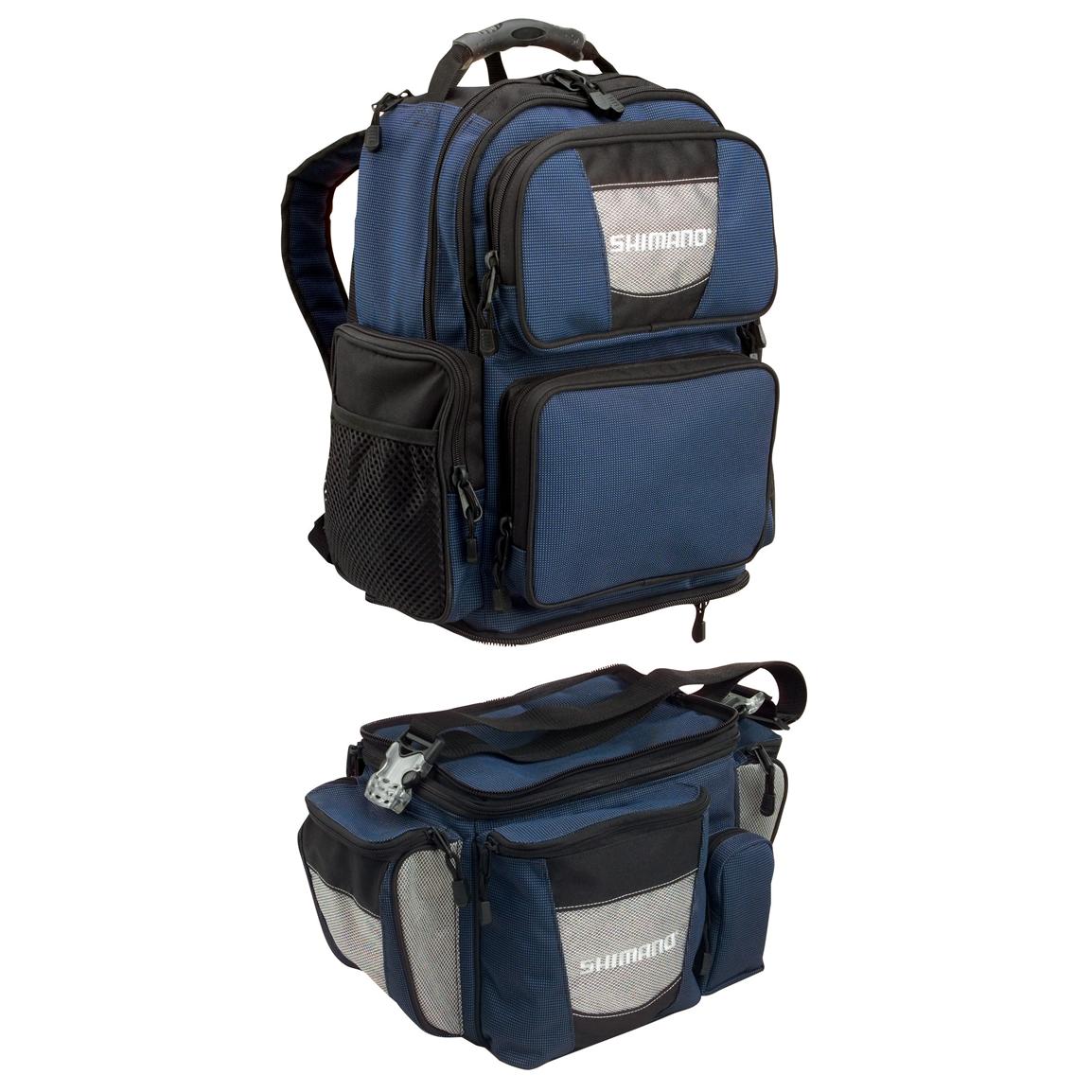 Shimano® Blackmoon Fishing Backpack - 98927, Fishing Accessories at ...