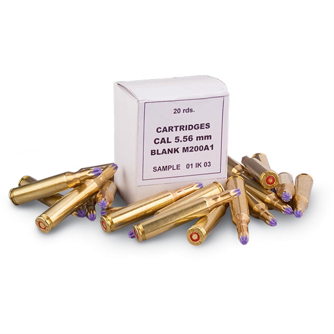 .223, M200, Blank, 250 Rounds 99377, .223 Remington Ammo at Sportsman