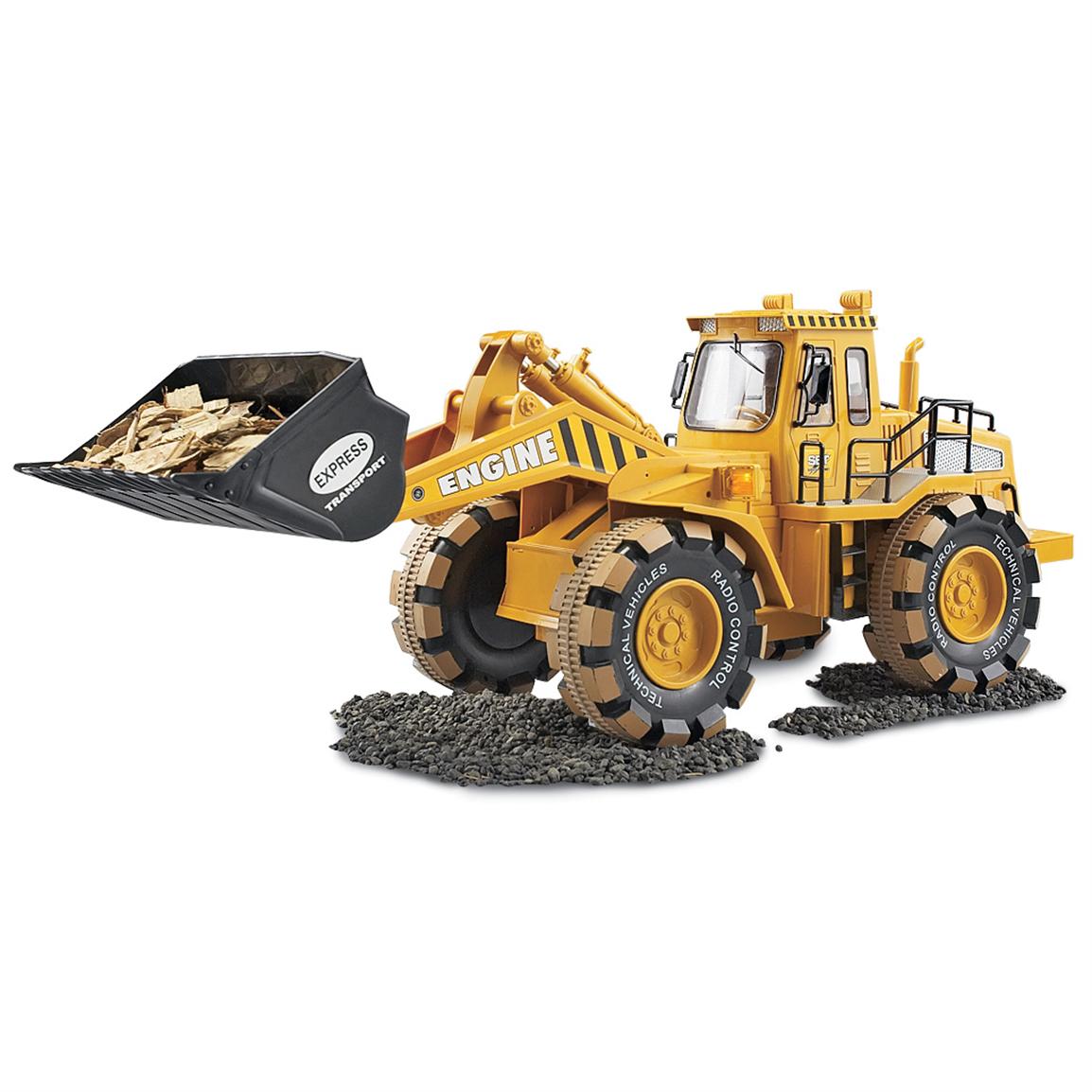 remote control toy backhoe