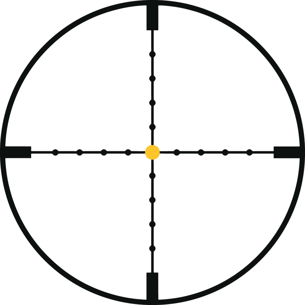 Trijicon AccuPoint 5-20x50mm, Mil-Dot Crosshair with Amber Dot, Rifle