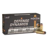 Fiocchi Shooting Dynamics, .44 Special, SJHP, 200 Grain, 50 Rounds
