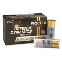 Fiocchi, 12 Gauge, 2 3/4", 1 oz., Max Rifled Slugs, 10 Rounds