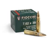 Fiocchi, 7.62x39mm, FMJ, 124 Grain, 1,000 Rounds